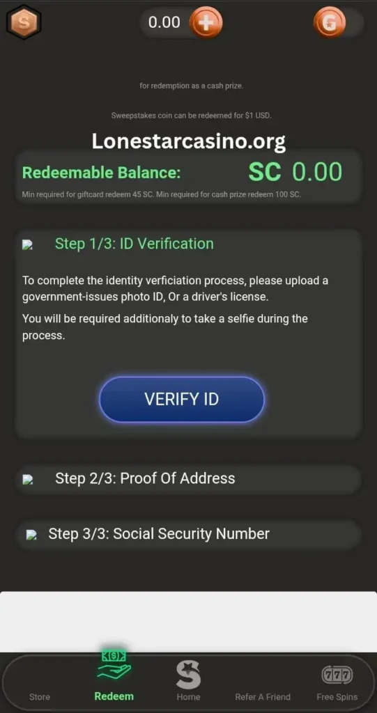 LoneStar Casino Download