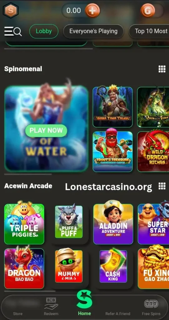 LoneStar Casino Download